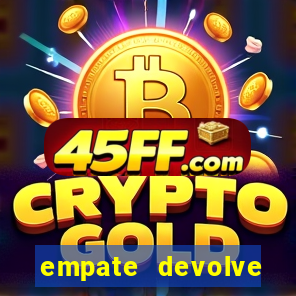empate devolve aposta como funciona